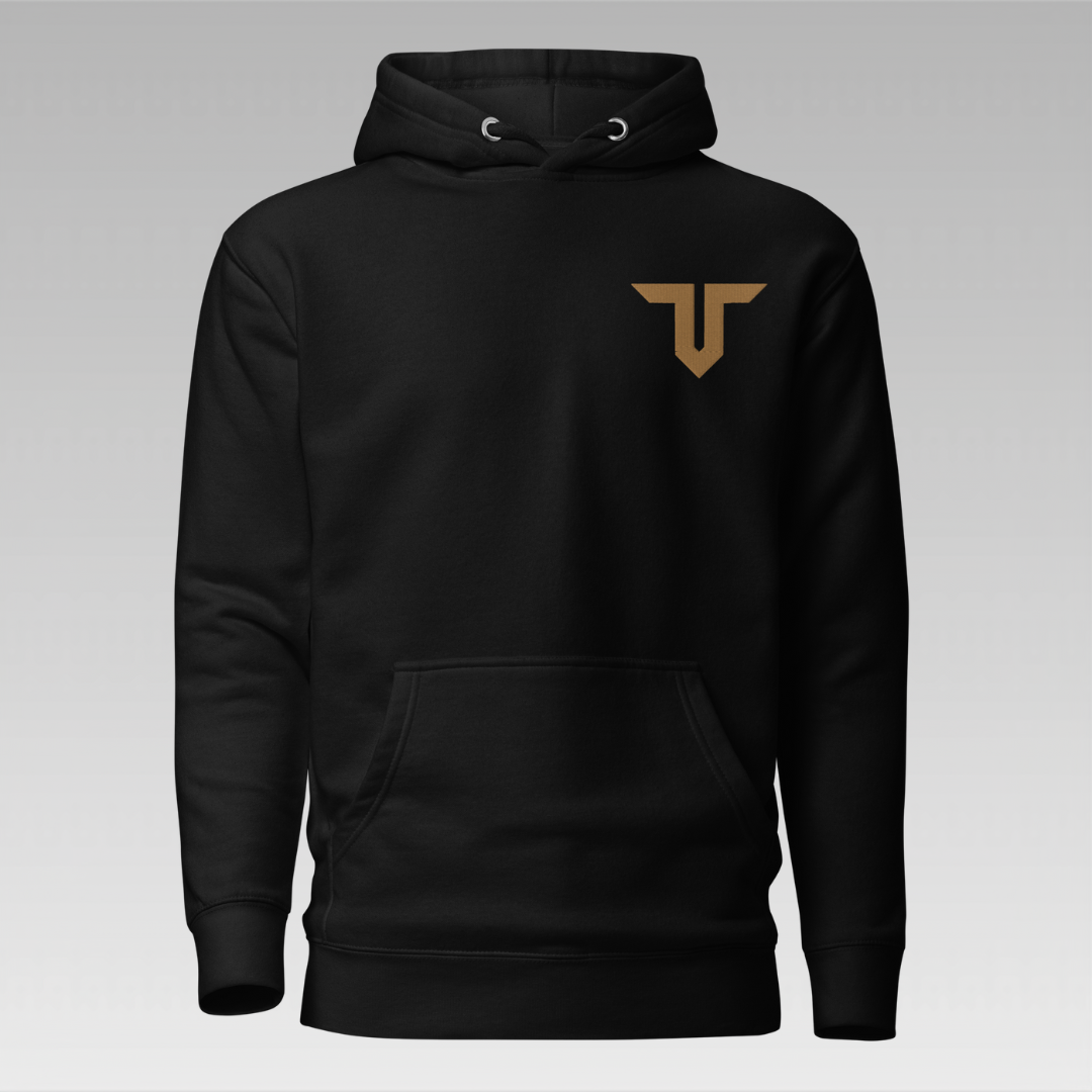 Troponin Supplements Hoodie - Classic hoodie with a cotton face and polyester blend, perfect for chilly evenings, featuring a pouch pocket, self-fabric patch, and stylish 3-panel hood.
