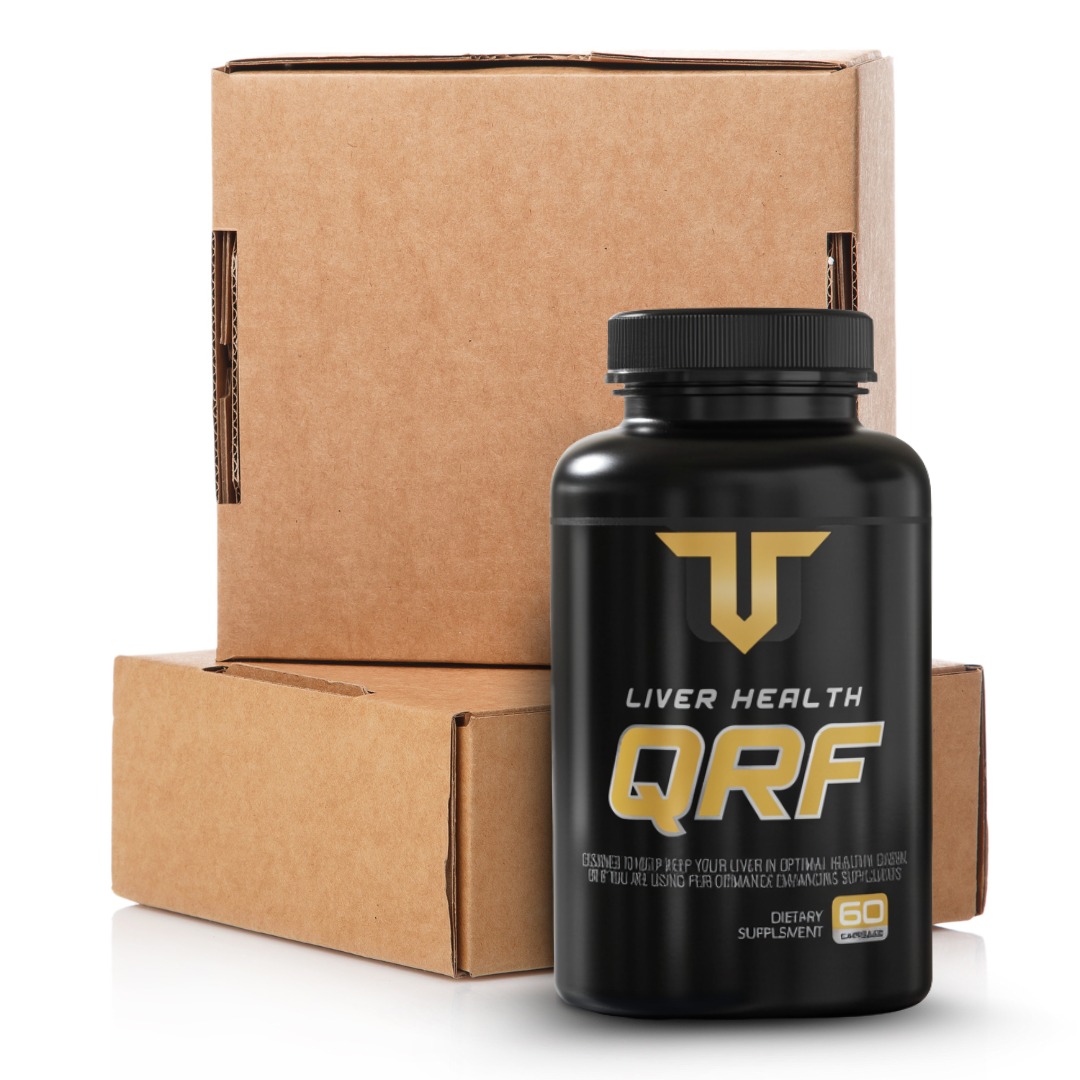 Troponin QRF liver support supplement wholesale case of 24 bottles — 60 capsules each