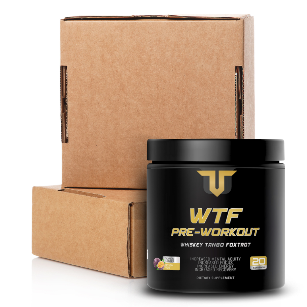 Troponin WTF pre-workout supplement wholesale case of 12 containers