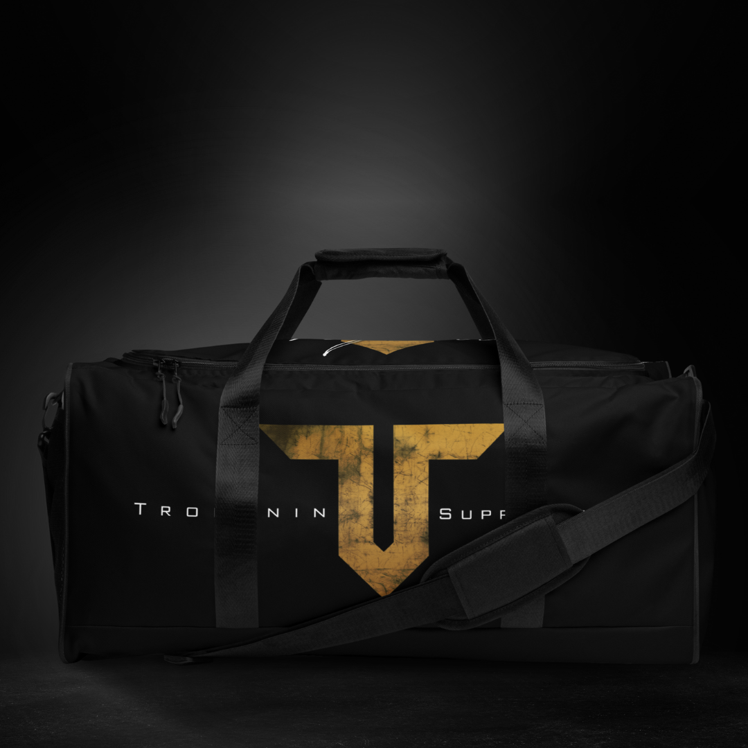 Troponin Supplements Gym Bag for Convenient and Stylish Storage
