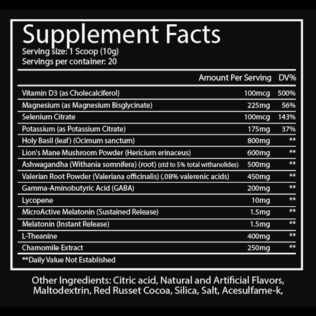 
                  
                    Troponin Hit The Rack — Deep Sleep Recovery Formula | 30 Servings
                  
                