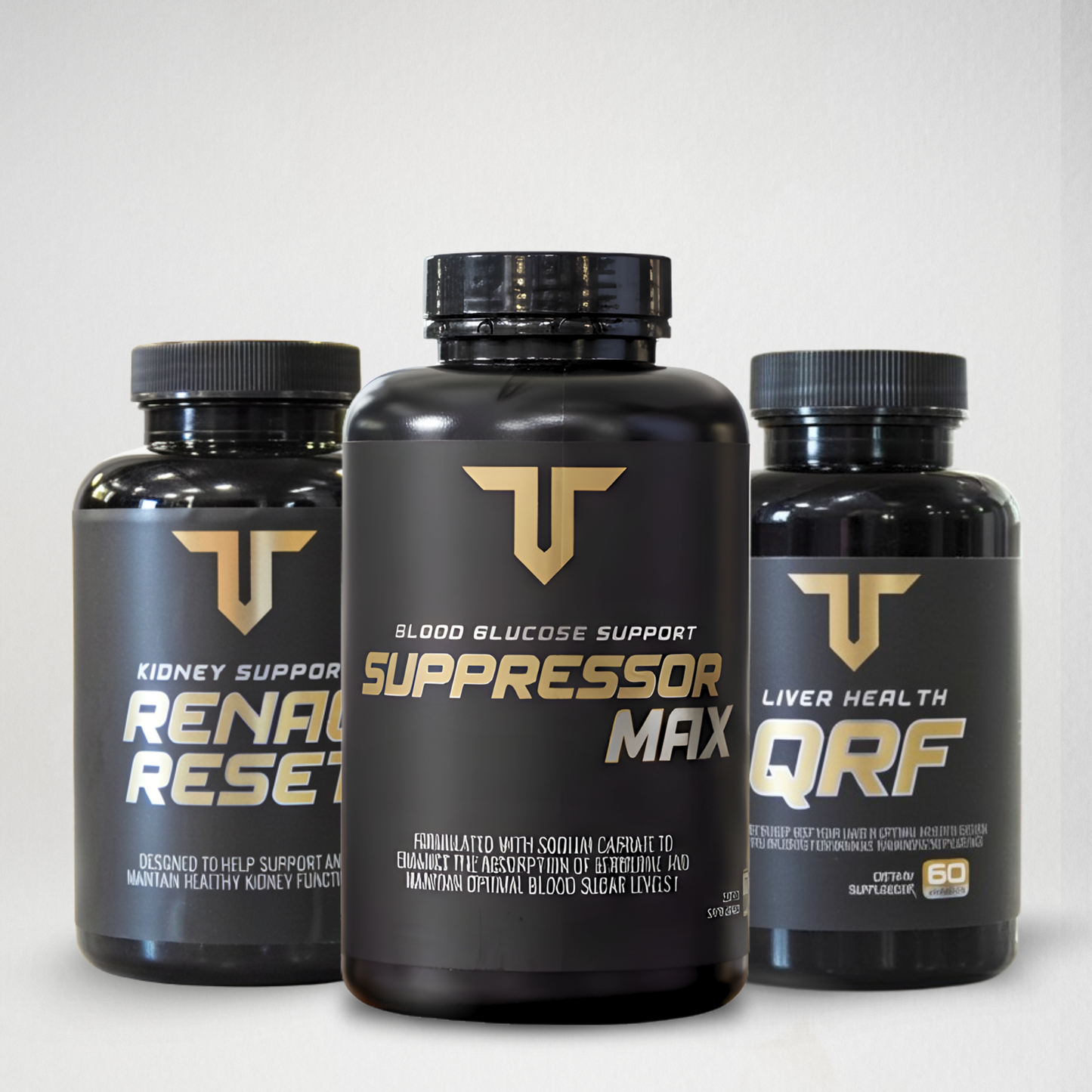Troponin Organ Protection Stack — QRF liver support and Renal Reset kidney support supplement bundle